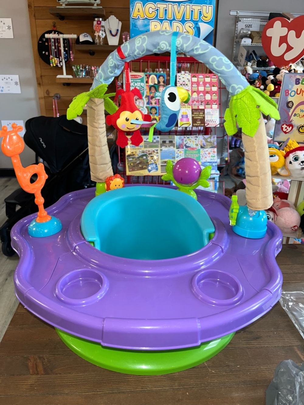 Bright Starts SuperSeat 3-in-1 Seat Playful Paradise Unisex